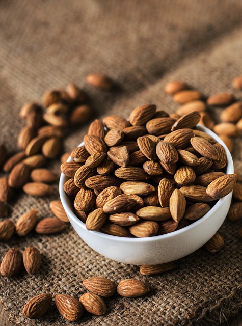 almonds are a good potable snack when you are enjoying the festival